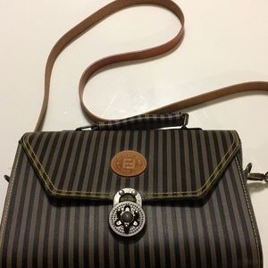 Vintage Fendi crossbody handbag
